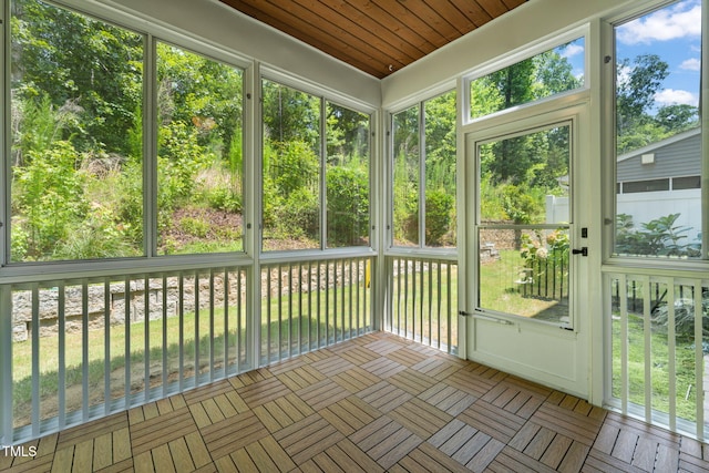 401 Summit Trail Dr, Hillsborough, NC 27278 - view of unfurnished sunroom