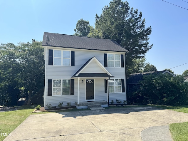 2907 S S Roxboro St, Durham, NC 27707 - view of front of home featuring a front yard