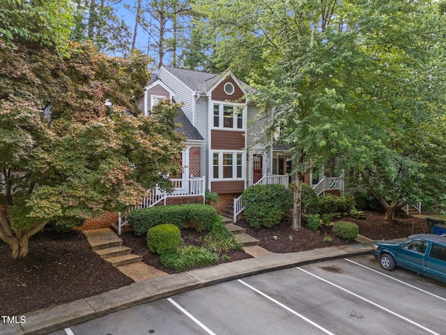 1035 High Lake Ct, Raleigh, NC 27606 - view of front of home featuring uncovered parking