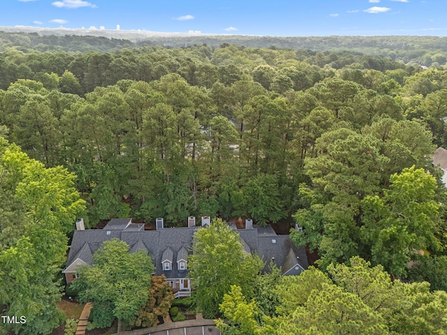 1035 High Lake Ct, Raleigh, NC 27606 - view of property location featuring a forest