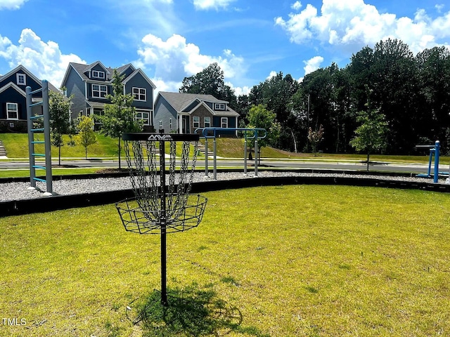 1021 Clove Pine Dr, Knightdale, NC 27545 - view of property's community with a yard