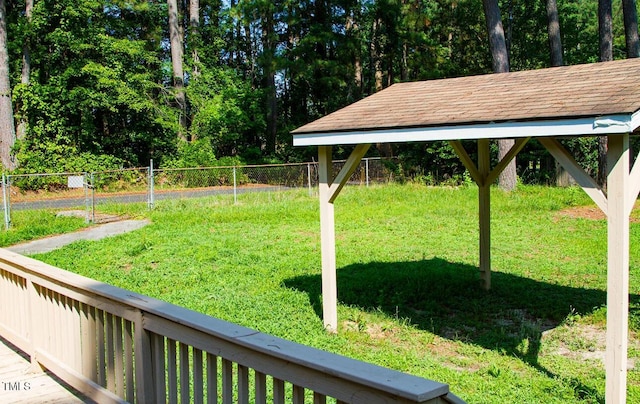 2001 Thomas Ln, Henderson, NC 27536 - view of yard featuring a gazebo