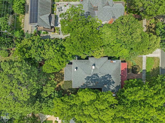 1015 W Trinity Ave, Durham, NC 27701 - drone / aerial view
