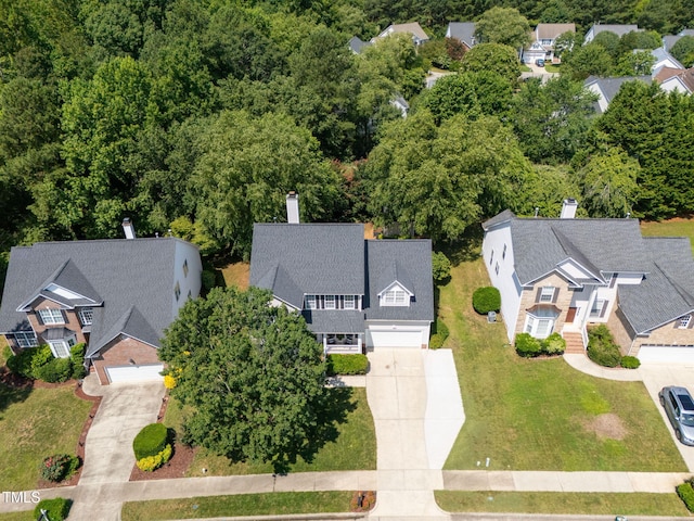 614 Park York Ln, Cary, NC 27519 - aerial view of residential area