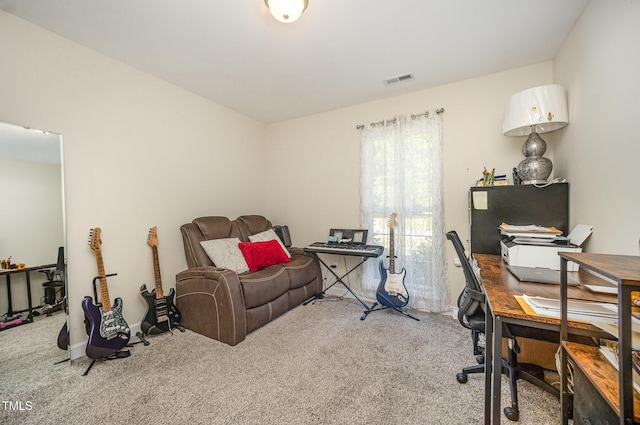 1405 Currituck Ave, Dunn, NC 28334 - view of carpeted home office