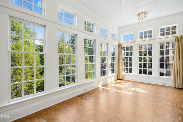 4137 Gardenlake Dr, Raleigh, NC 27612 - unfurnished sunroom featuring a towering ceiling
