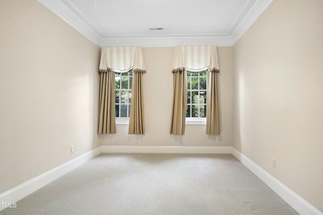 4137 Gardenlake Dr, Raleigh, NC 27612 - empty room with crown molding and light colored carpet