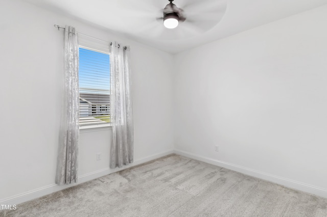 6109 Oak Passage Dr, Raleigh, NC 27603 - empty room with carpet and a ceiling fan
