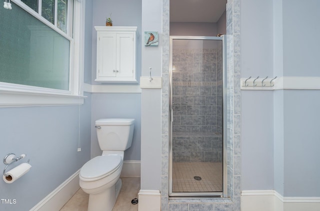 513 Cutler St, Raleigh, NC 27603 - full bathroom featuring a shower stall and tile patterned floors