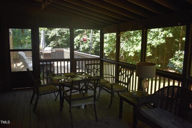 9 Pinecourt Dr, Siler City, NC 27344 - view of wooden terrace