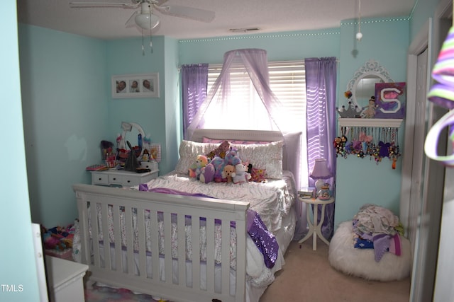 9 Pinecourt Dr, Siler City, NC 27344 - bedroom featuring a ceiling fan