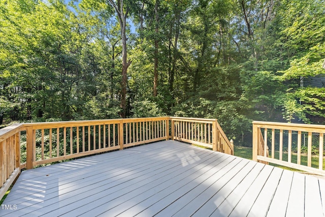 3309 Bearskin Ct, Raleigh, NC 27606 - view of deck