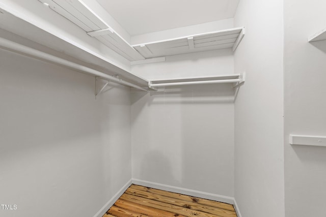 3309 Bearskin Ct, Raleigh, NC 27606 - spacious closet with wood finished floors