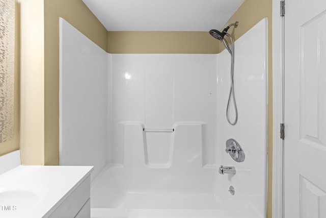 3309 Bearskin Ct, Raleigh, NC 27606 - bathroom featuring vanity and tub / shower combination