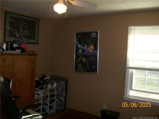 5212 Delco St, Fayetteville, NC 28311 - home office featuring a ceiling fan