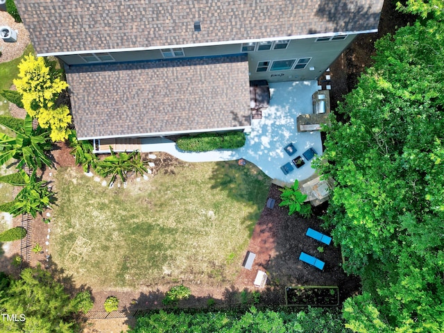 1013 Shasta Daisy Dr, Wake Forest, NC 27587 - aerial view of property and surrounding area