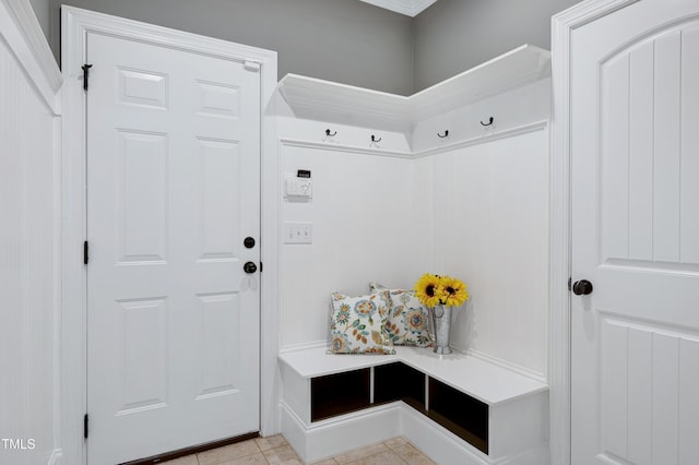 1013 Shasta Daisy Dr, Wake Forest, NC 27587 - mudroom with light tile patterned flooring