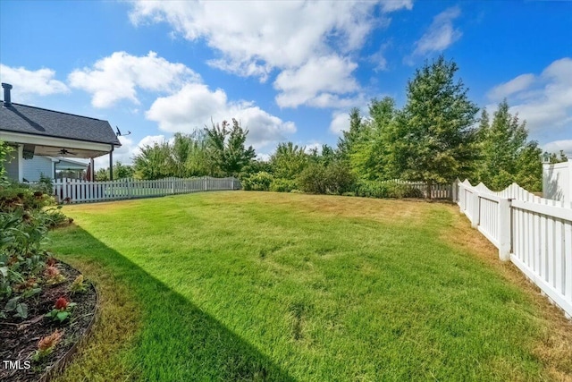 1848 Stagecoach Trl, Wendell, NC 27591 - view of fenced backyard