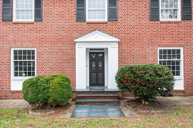 221 Whitfield St, Enfield, NC 27823 - entrance to property with brick siding