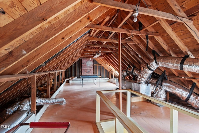 221 Whitfield St, Enfield, NC 27823 - attic featuring an upstairs landing