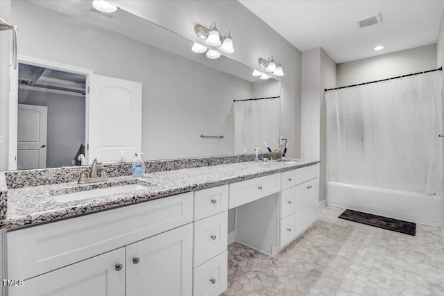 103 Fynloch Chase Dr, Fremont, NC 27830 - full bath with double vanity and shower / tub combo