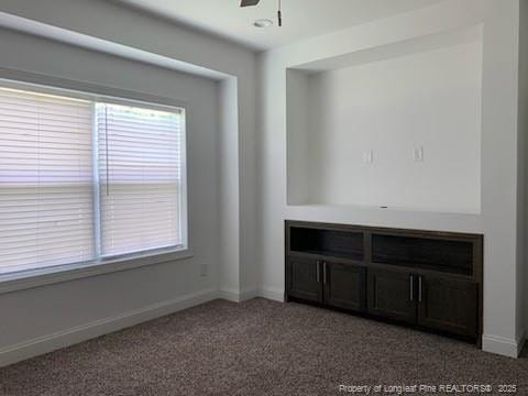 1484 Brayboy Rd, Rowland, NC 28383 - carpeted empty room with baseboards