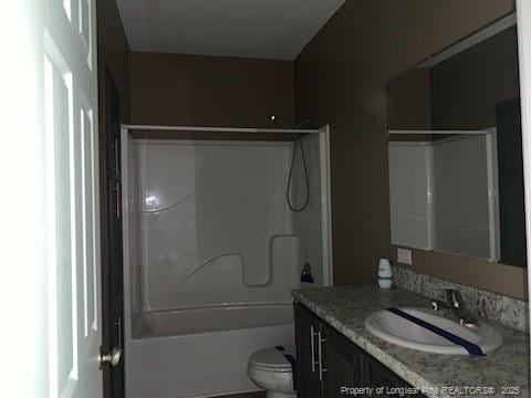 1484 Brayboy Rd, Rowland, NC 28383 - full bathroom featuring vanity and shower / washtub combination