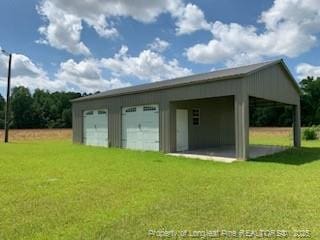 1484 Brayboy Rd, Rowland, NC 28383 - garage with a garage
