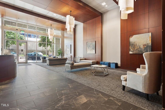 400 W N St Unit 732, Raleigh, NC 27603 - lobby with a towering ceiling