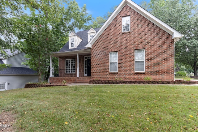 8508 Parlange Woods Ln, Wake Forest, NC 27587 - view of front of property with brick siding and a front lawn