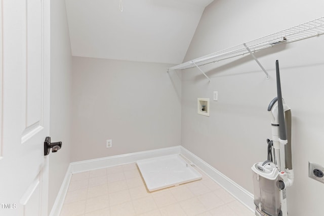 8508 Parlange Woods Ln, Wake Forest, NC 27587 - washroom with hookup for an electric dryer and hookup for a washing machine
