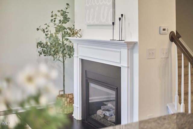 21 Intuition Cir, Durham, NC 27705 - detailed view of a glass covered fireplace