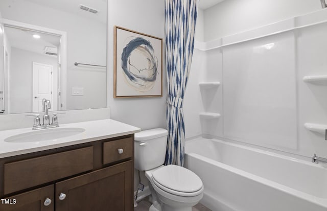 1516 Tamarisk Ln, Durham, NC 27703 - full bath featuring vanity and shower / bathtub combination with curtain