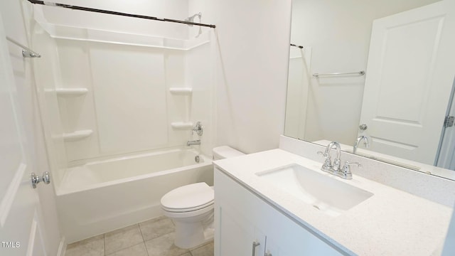 103 Liam St Unit 108, Clayton, NC 27520 - bathroom with vanity, tub / shower combination, and tile patterned flooring
