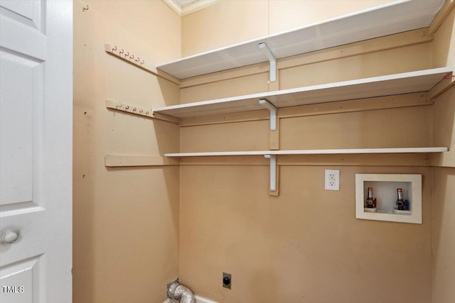 821 Northclift Dr, Raleigh, NC 27609 - laundry room featuring hookup for an electric dryer and hookup for a washing machine