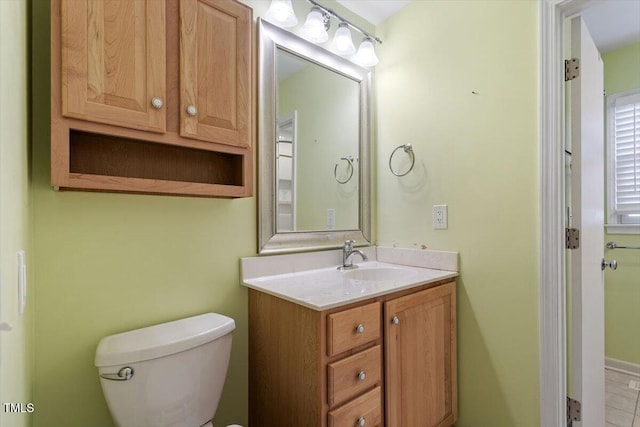 821 Northclift Dr, Raleigh, NC 27609 - bathroom featuring toilet and vanity