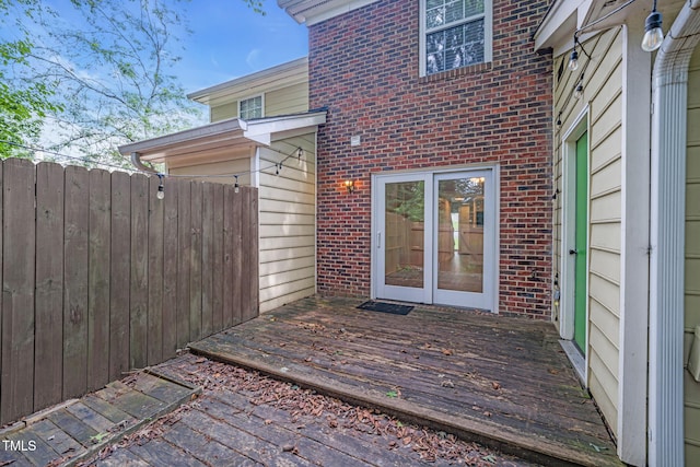 2233 Alpine Rd, Durham, NC 27707 - view of deck