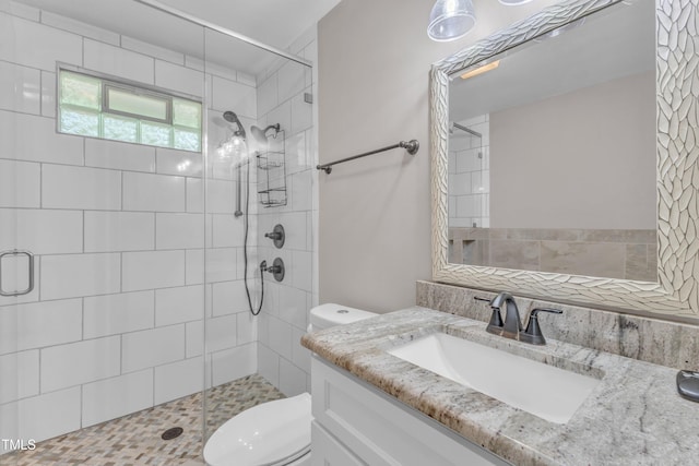 1316 Foxrun Dr, Raleigh, NC 27610 - bathroom featuring vanity and a stall shower