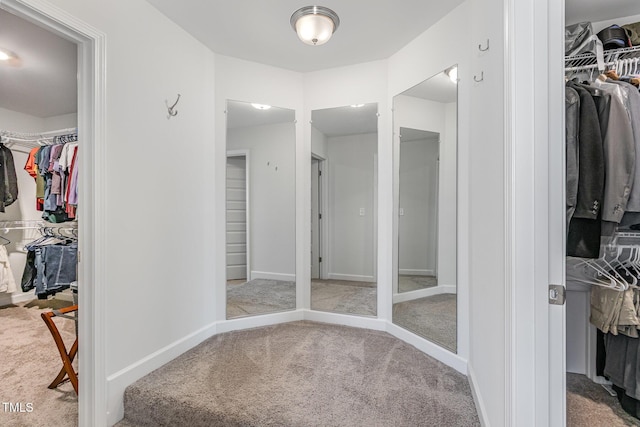 4611 Lazy Hollow Dr, Knightdale, NC 27545 - walk in closet featuring carpet flooring