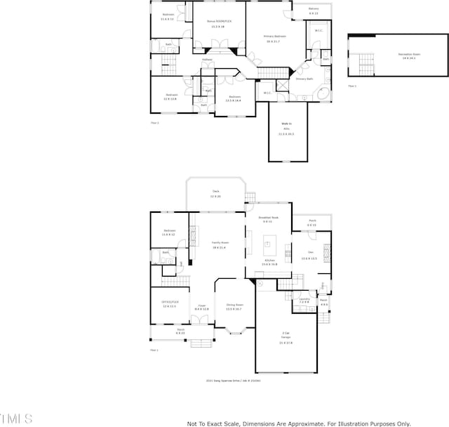 3521 Song Sparrow Dr, Wake Forest, NC 27587 - view of room layout