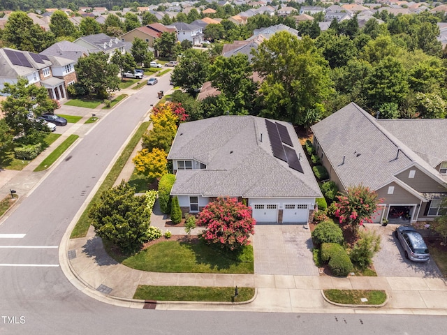 501 Tranquil Sound Dr, Cary, NC 27519 - aerial perspective of suburban area