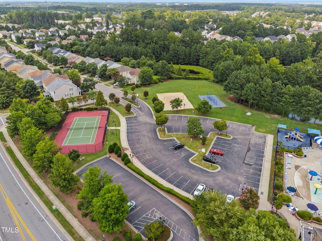 501 Tranquil Sound Dr, Cary, NC 27519 - bird's eye view
