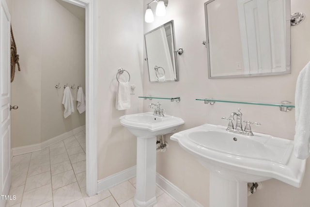 501 Tranquil Sound Dr, Cary, NC 27519 - bathroom with marble finish floors and baseboards
