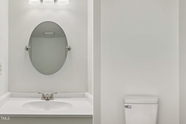 550 Pine Ridge Pl, Raleigh, NC 27609 - bathroom featuring toilet and vanity