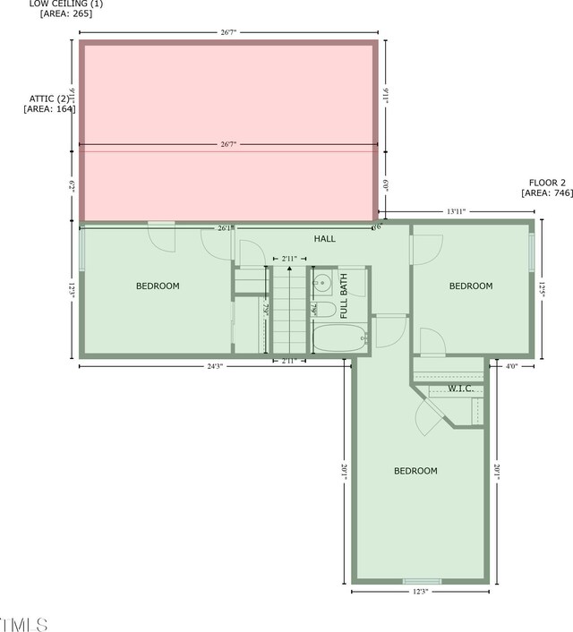 5513 Enoree Ln, Raleigh, NC 27616 - view of property floor plan