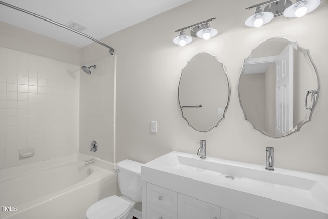 1814 Shiva Ct, Durham, NC 27703 - bathroom with vanity and shower / tub combination