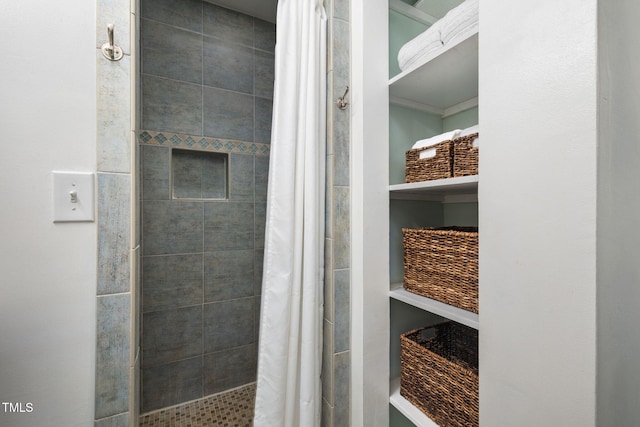 700 Tinkerbell Rd, Chapel Hill, NC 27517 - bathroom with tiled shower