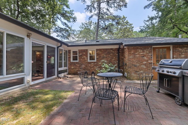 700 Tinkerbell Rd, Chapel Hill, NC 27517 - view of patio / terrace featuring a grill