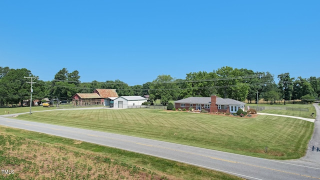 10781 US-158, Reidsville, NC 27320 - view of front of property with view of wooded area