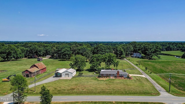 10781 US-158, Reidsville, NC 27320 - aerial view of sparsely populated area featuring a forest